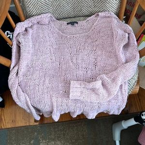 Size med am eagle baggy blush sweater